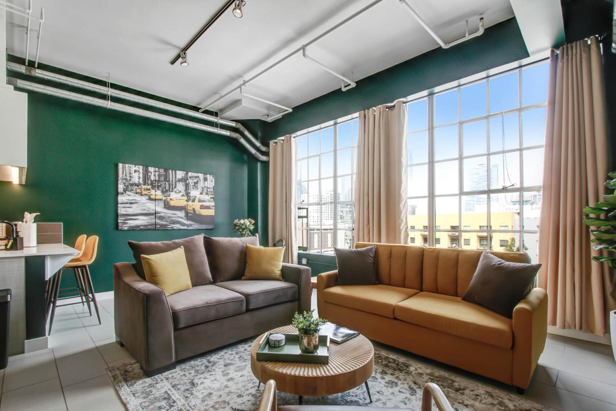 Apartamento Nyc Styled Loft In Dtla, Sleeps 4 With Free Parking! Los Ángeles Exterior foto