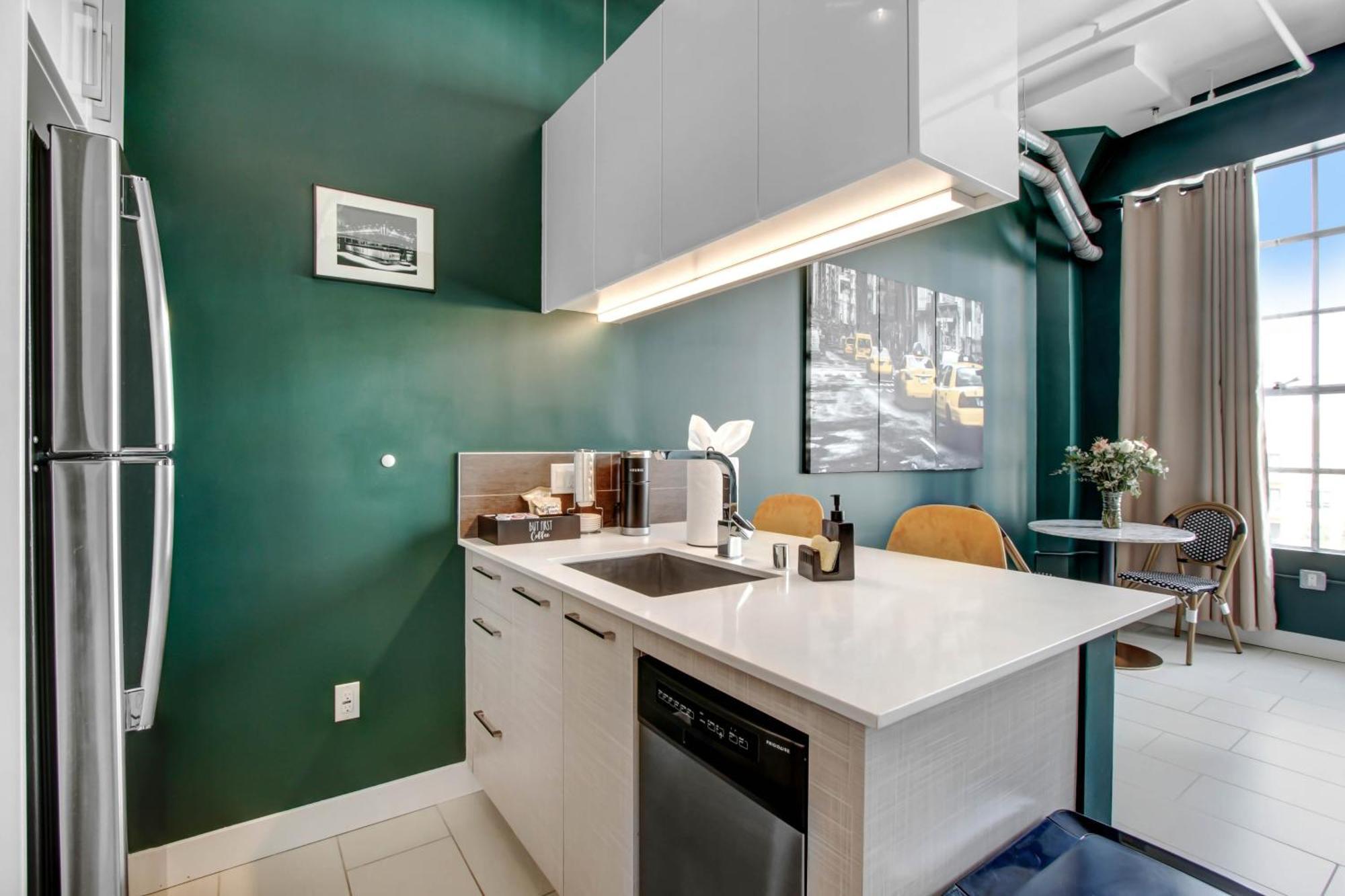 Apartamento Nyc Styled Loft In Dtla, Sleeps 4 With Free Parking! Los Ángeles Exterior foto